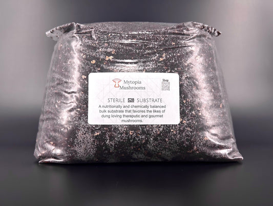 Sterile, Enriched 528 Substrate - for Gourmet & Exotic Mushrooms (2 kg)